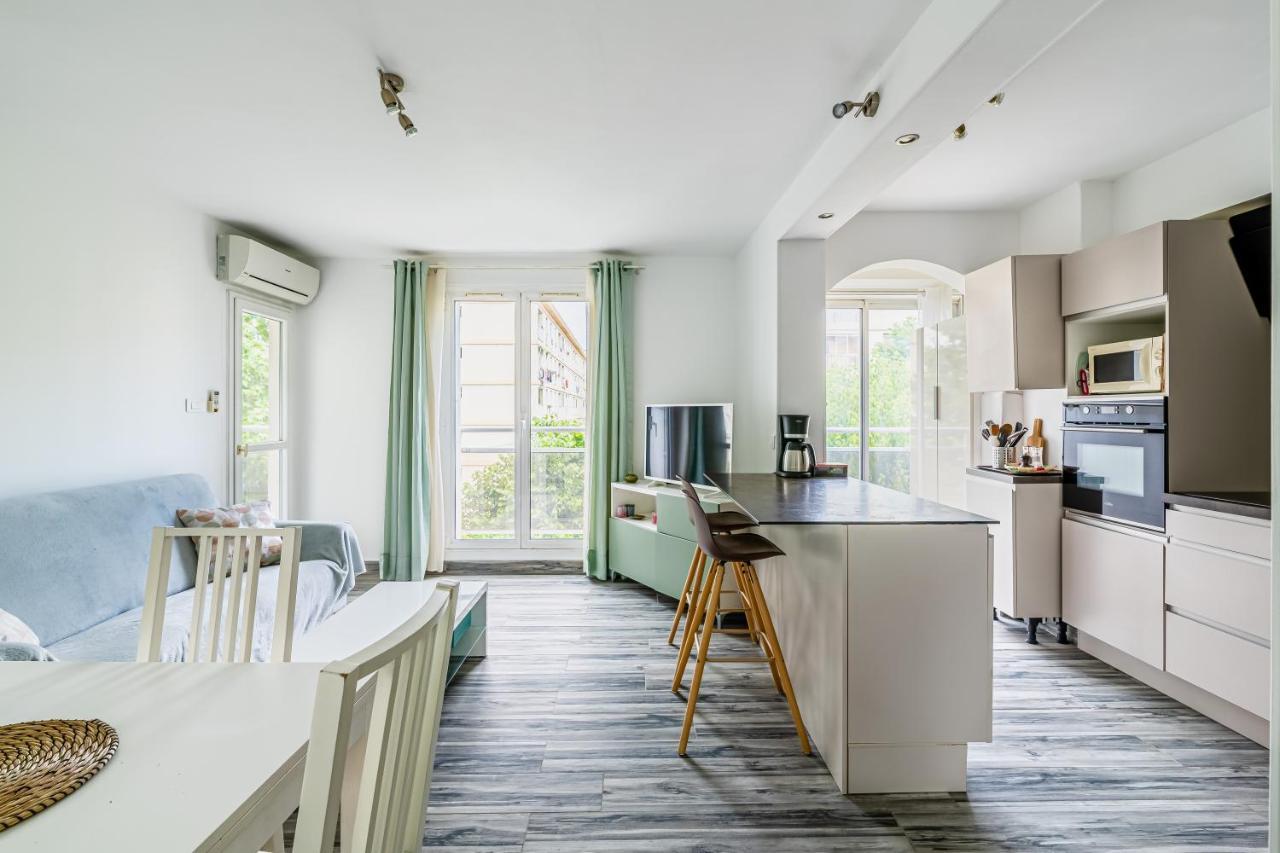 Appartement Tout Equipe Marseilles Buitenkant foto